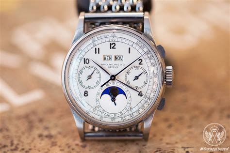 patek philippe stainless steel|patek philippe 1518 price.